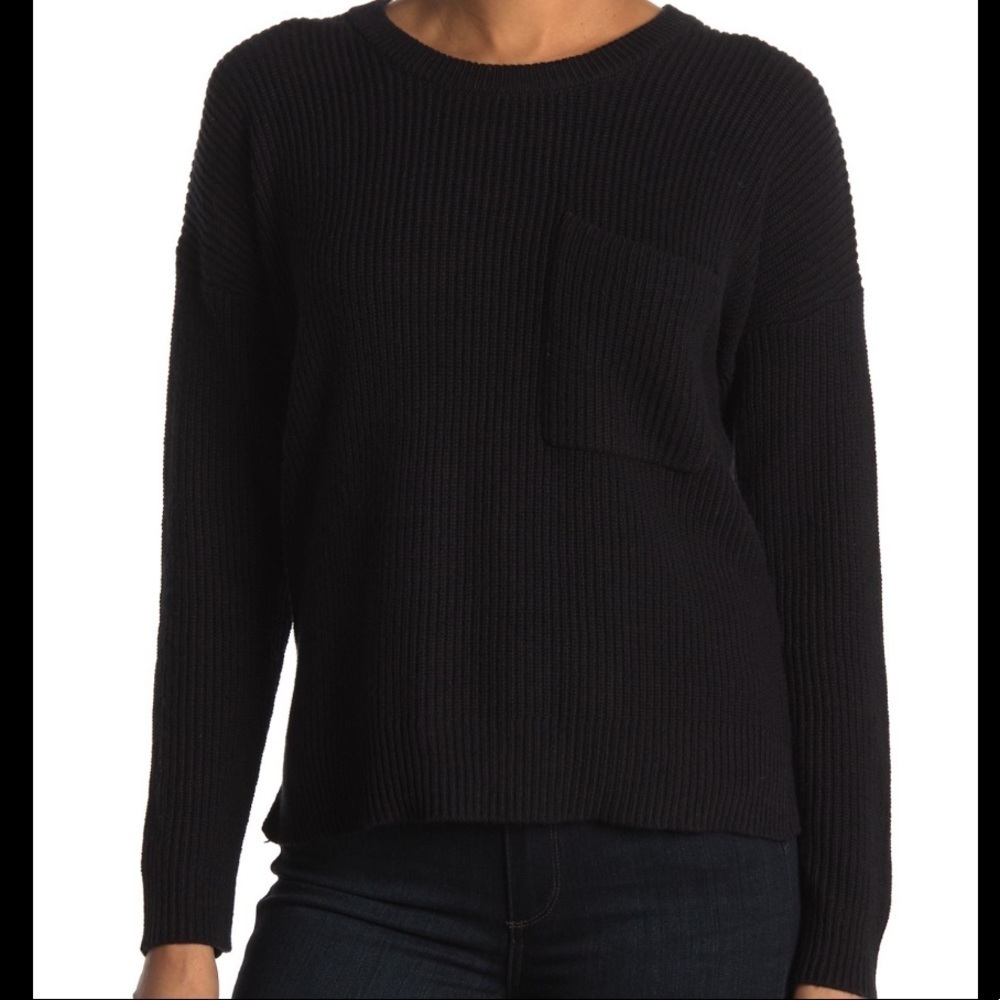 Madewell Thompson Pocket Pullover Sweater XXS